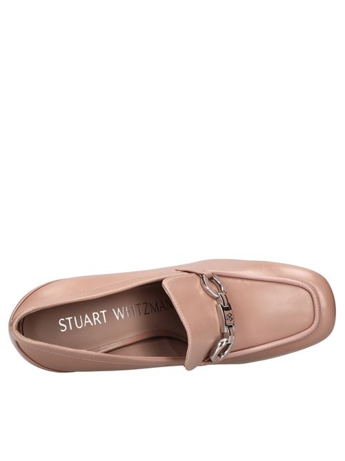 Mocassini modello SIGNTURE in pelle STUART WEITZMAN | SW SIGNTURE 85 LOAFEBEIGE